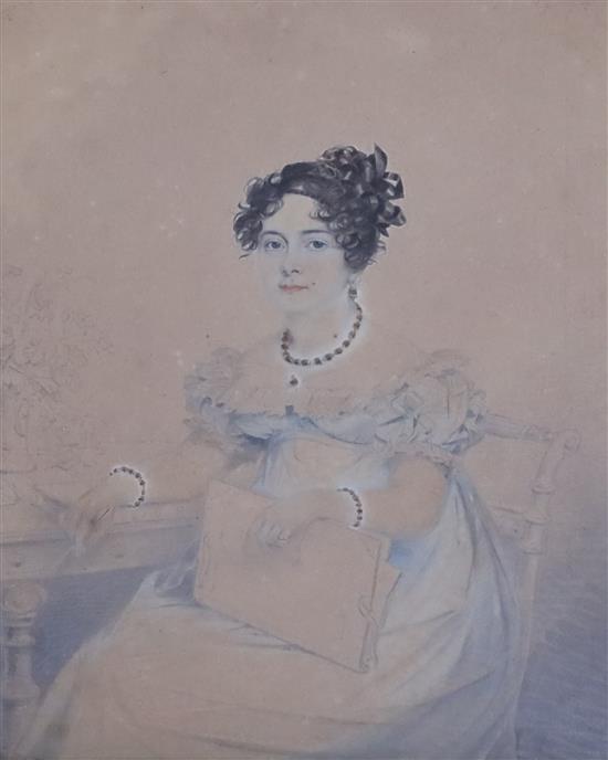William Delacour (19th century) Portraits of George Wilson (1790-1837), Mrs Ann Wilson (1750-1831), Miss Ann Wilson and George Dawber W